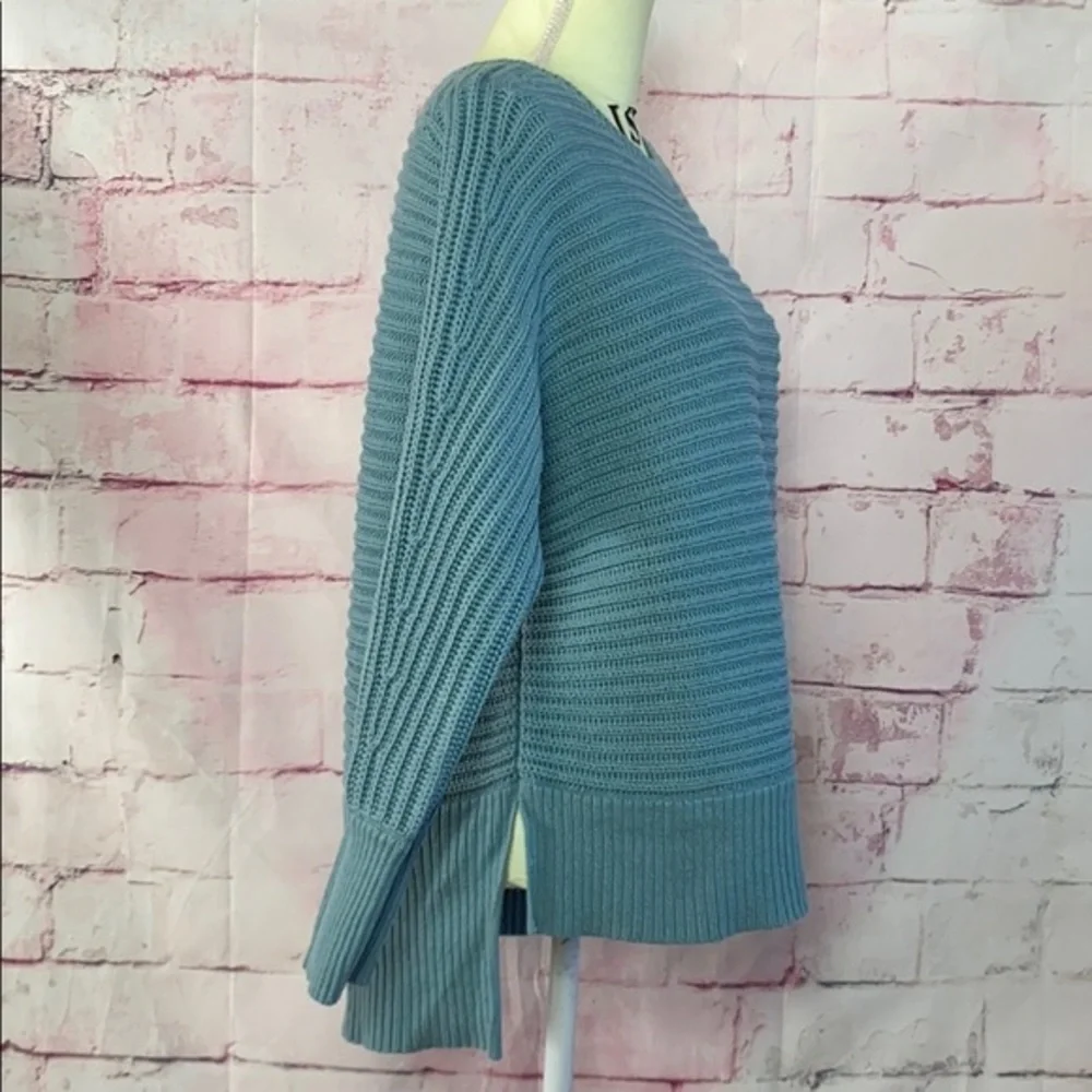 LOU & GREY Blue/Green Knitted Sweater